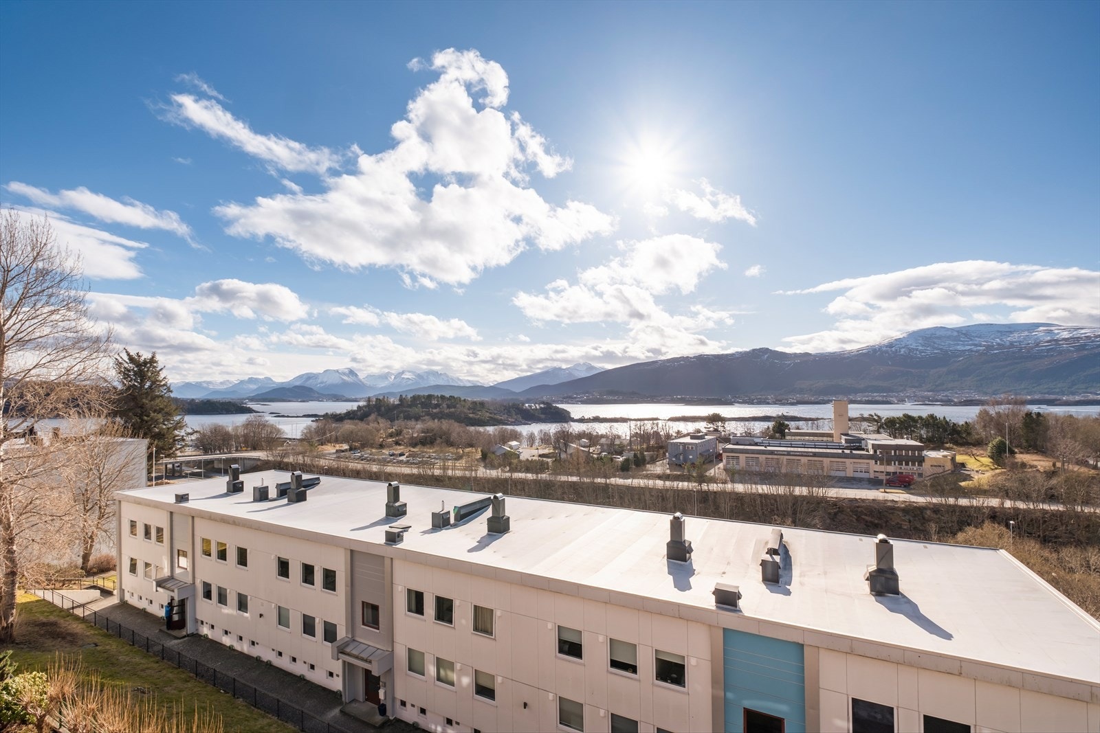 Fra leiligheten er det også gangavstand til skoler, NTNU og NMK Galleribilde