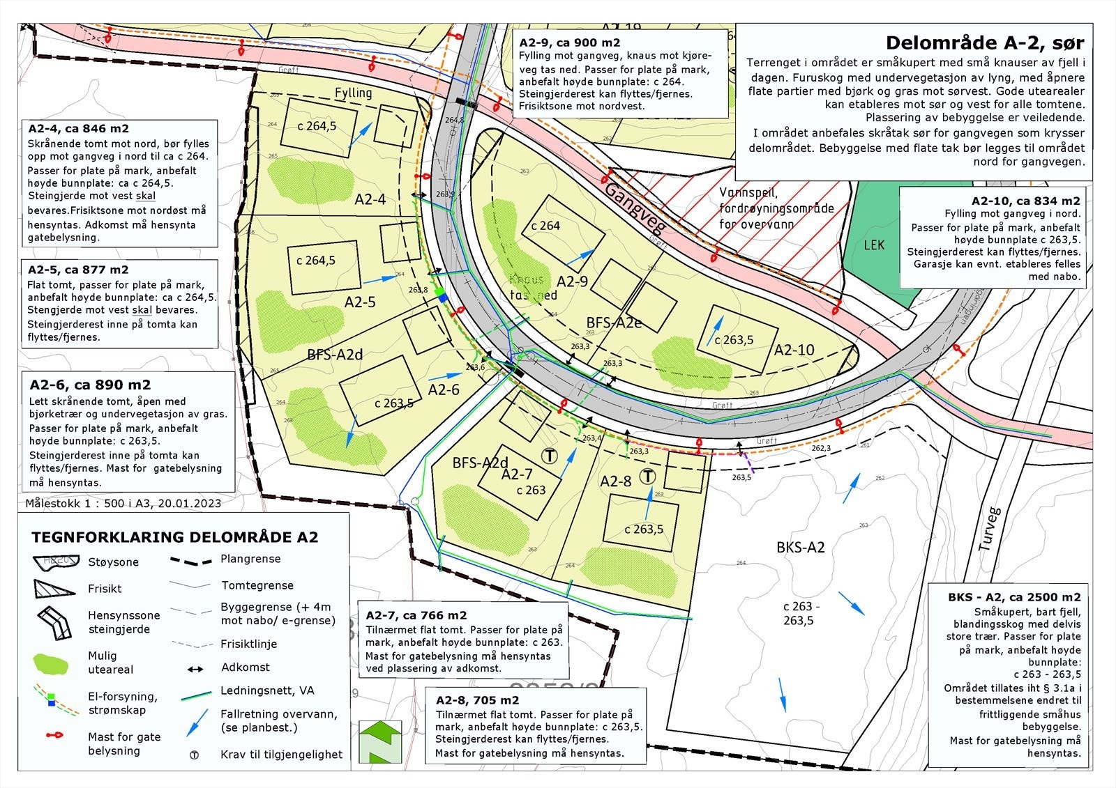 Tomtevalgskart A2-Sør Galleribilde