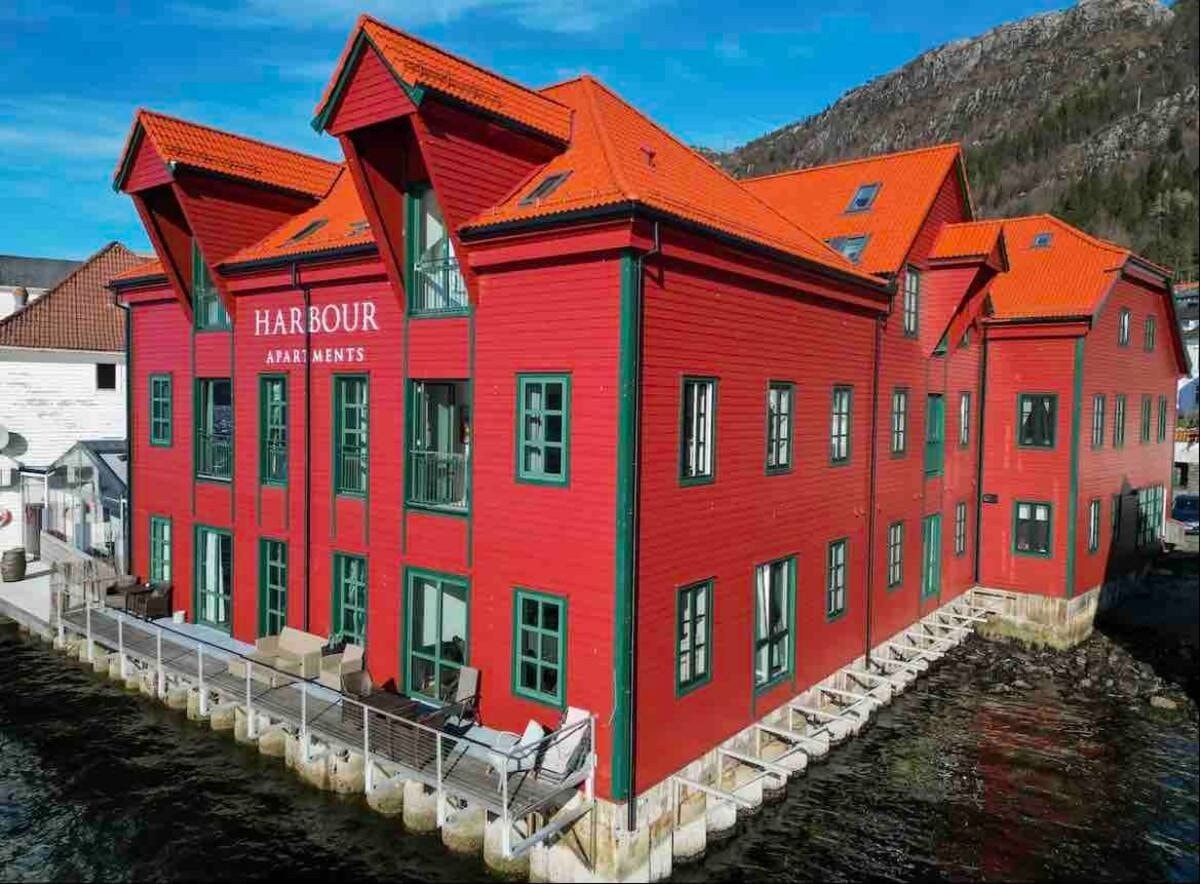 Fasade mot sjøen Galleribilde