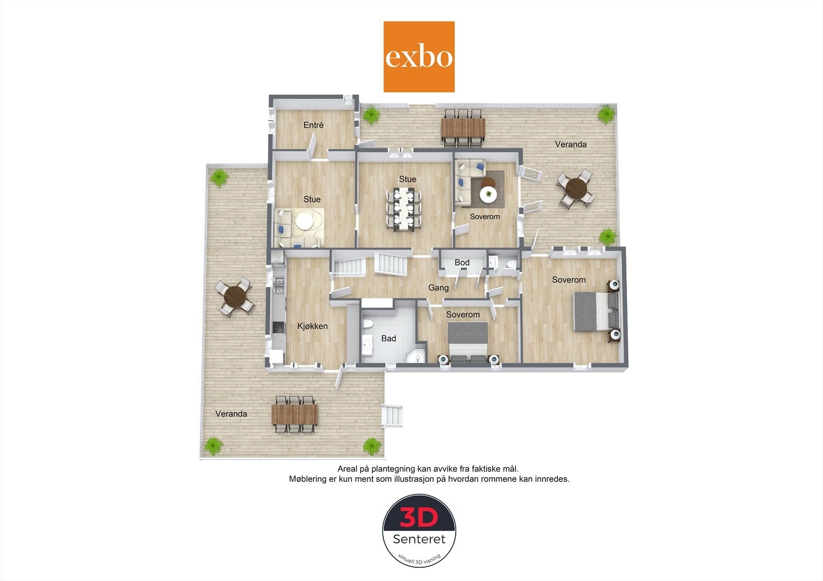 Plantegning 1.Etasje Galleribilde