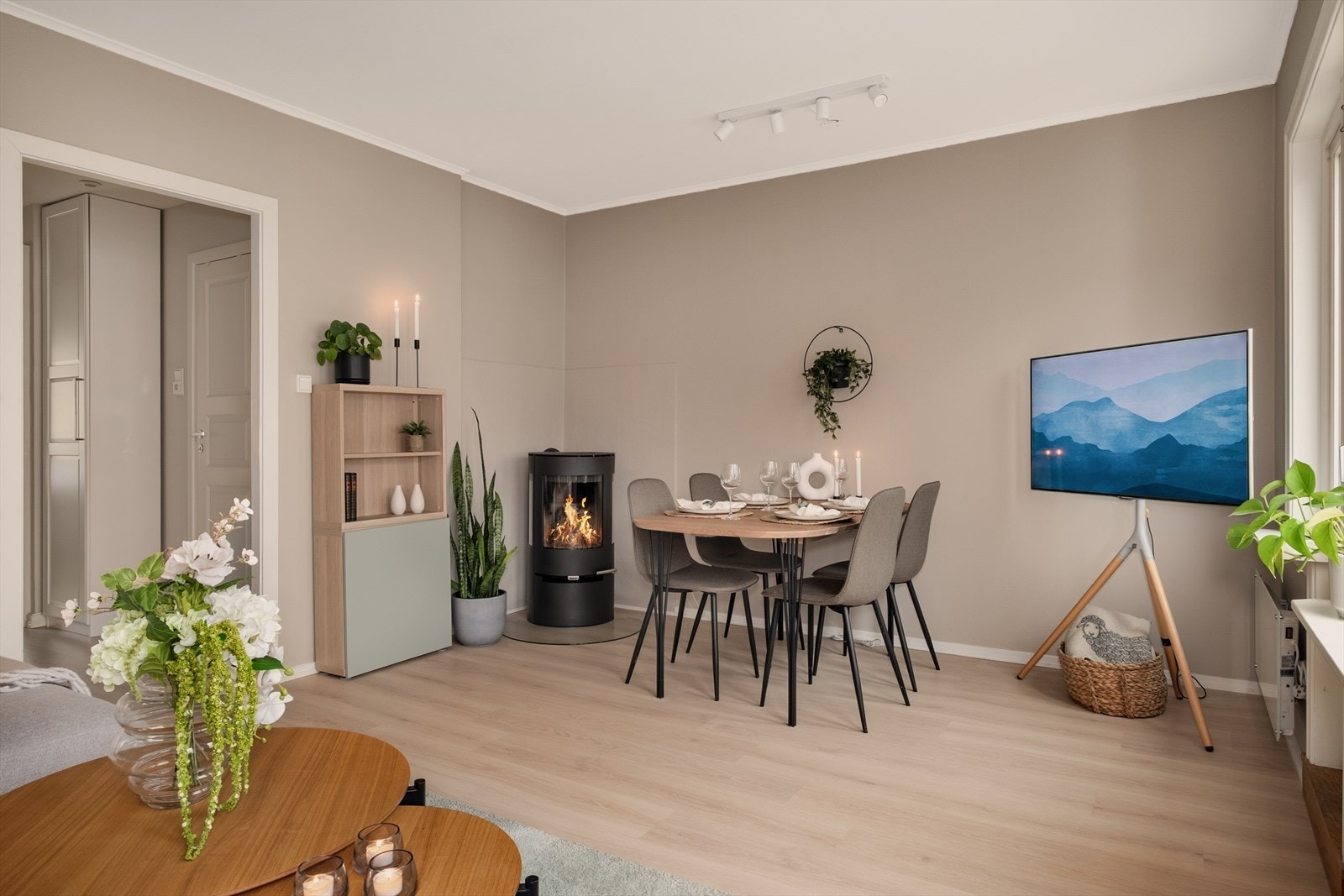 - Stuen måler 17,5 m² - Galleribilde