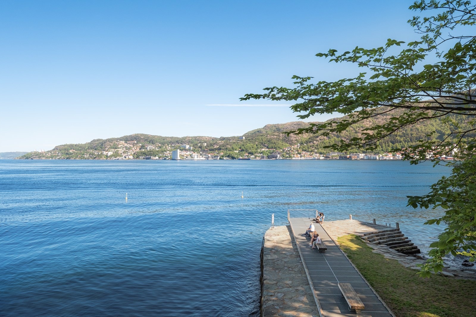 - Dette er fantastiske steder å kunne nyte de fine dagene Bergen har å by på - Galleribilde