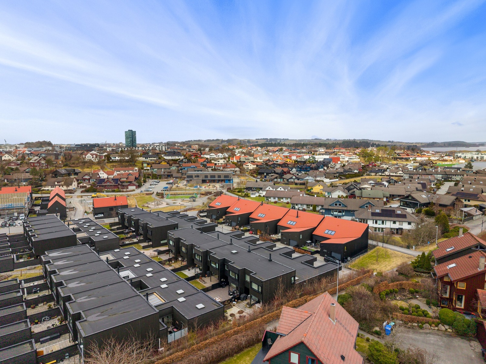 Eiendommen ligger i et barnevennlig og attraktivt boligområde på Bryne Galleribilde