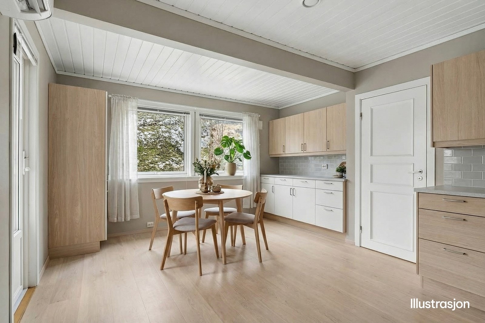 Kjøkken - Møbler er illustrasjon Galleribilde