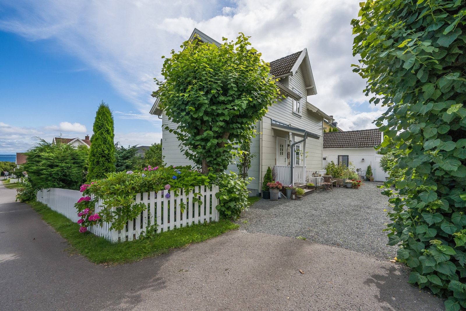 Sommer i Harald Hansens gate 7 Galleribilde