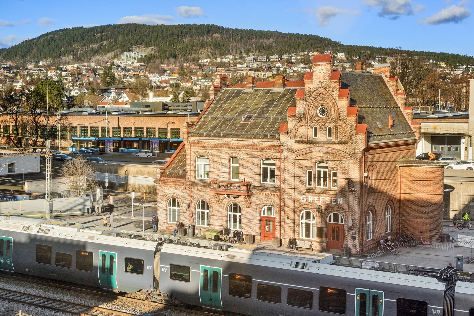 Grefsen stasjon ligger i umiddelbar avstand fra leiligheten Galleribilde