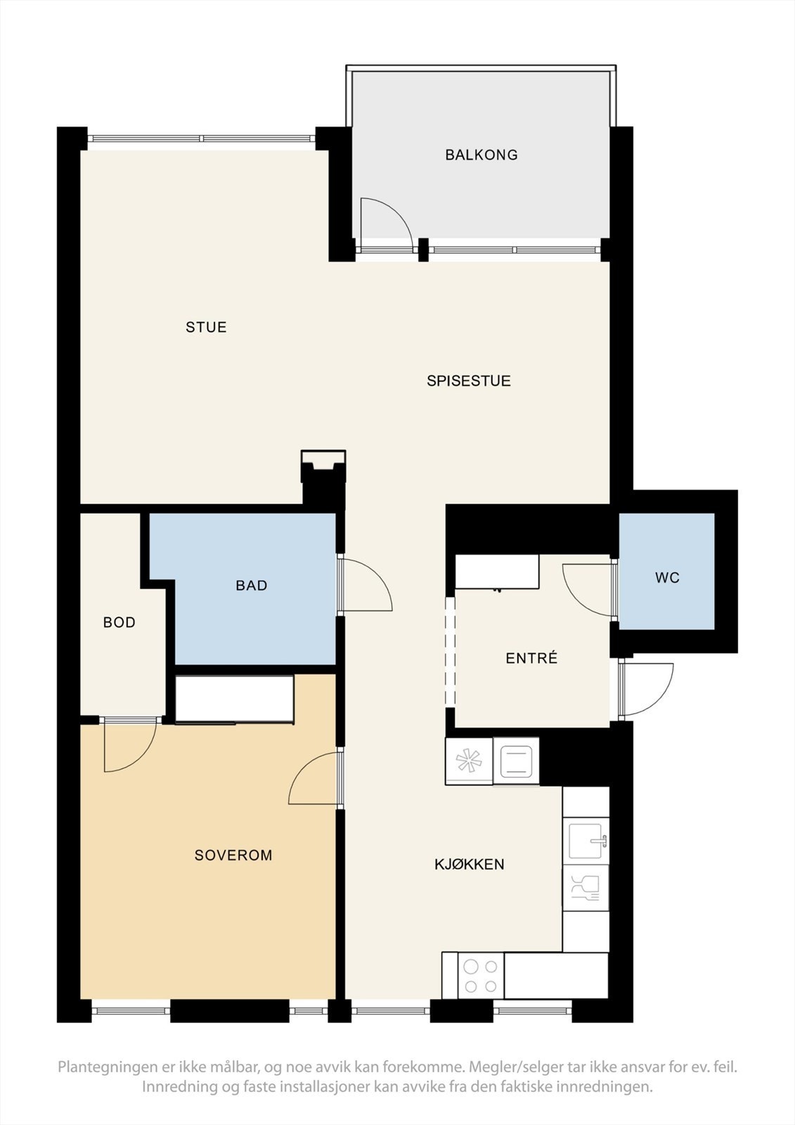 Plantegning. Galleribilde