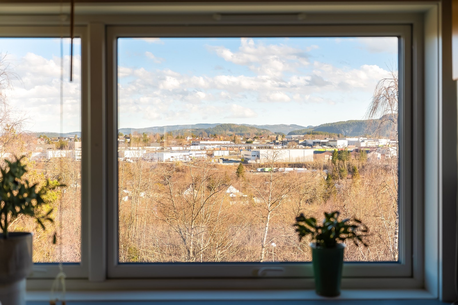 Utsikten fra kjøkkenet. Galleribilde