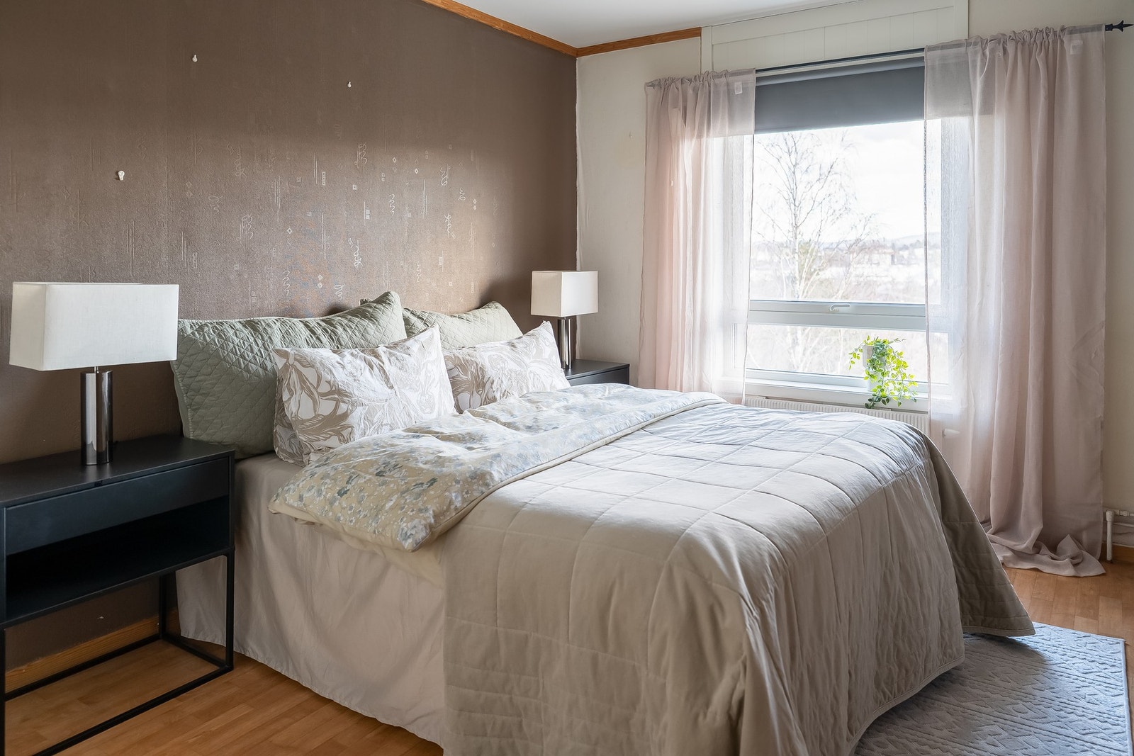 I 4.etasje finner man det største soverommet på 11,7 kvm. Galleribilde