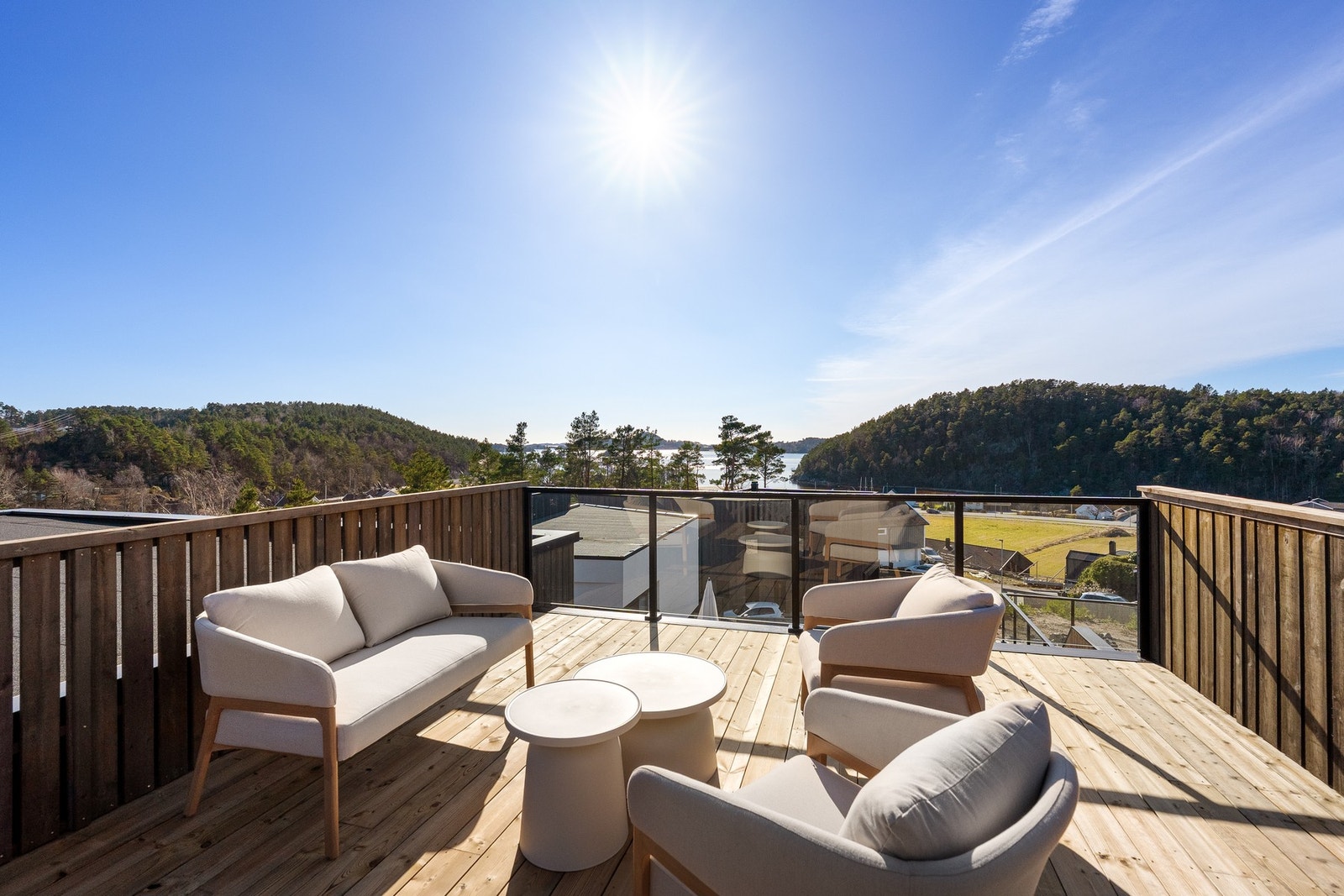 Takterrasse Galleribilde