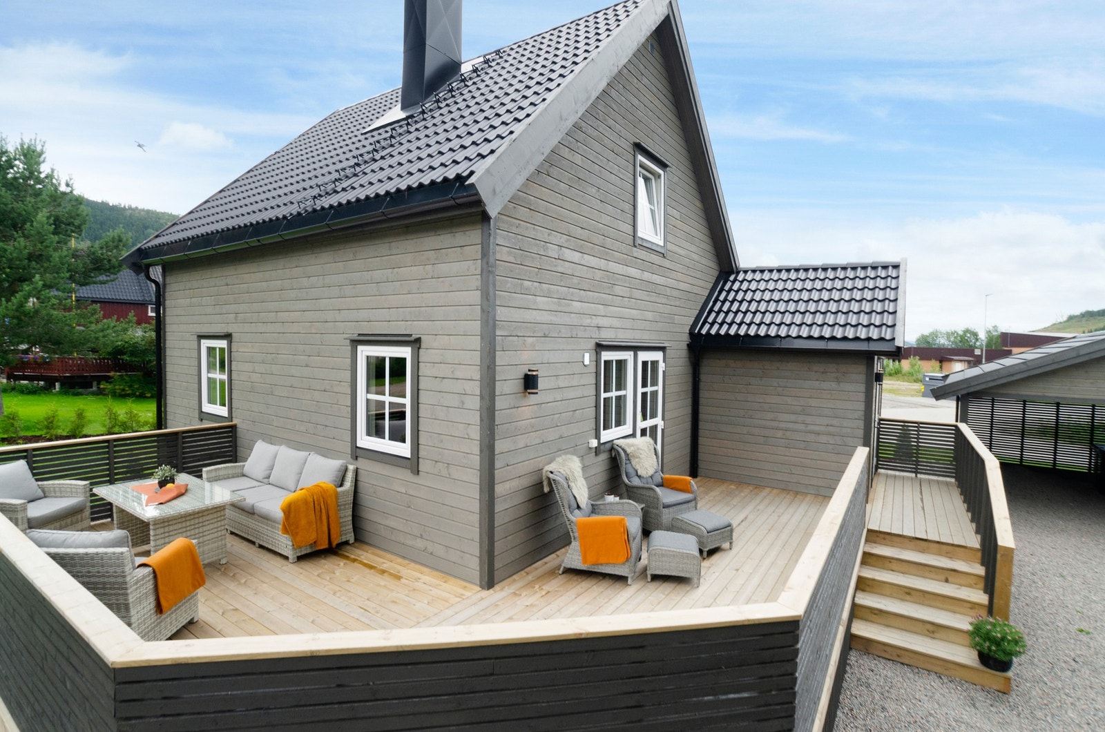 Pent hus med gjennomgående god standard. Galleribilde