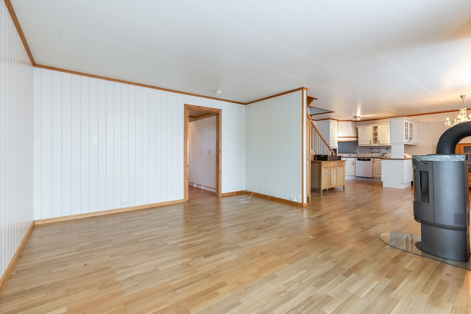 Peisovn i stuedel Galleribilde