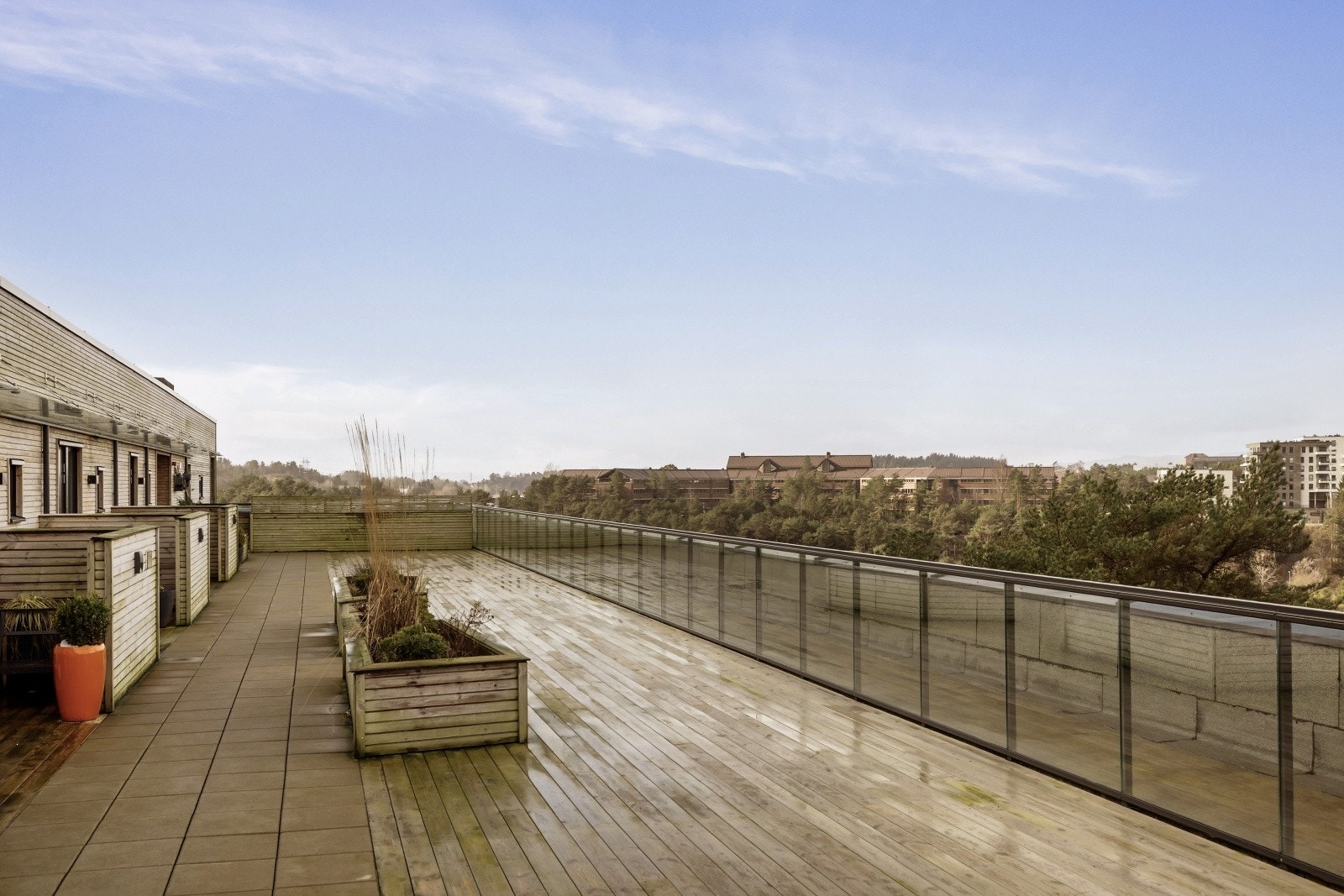 Felles takterrasse har man også tilgang på! Galleribilde