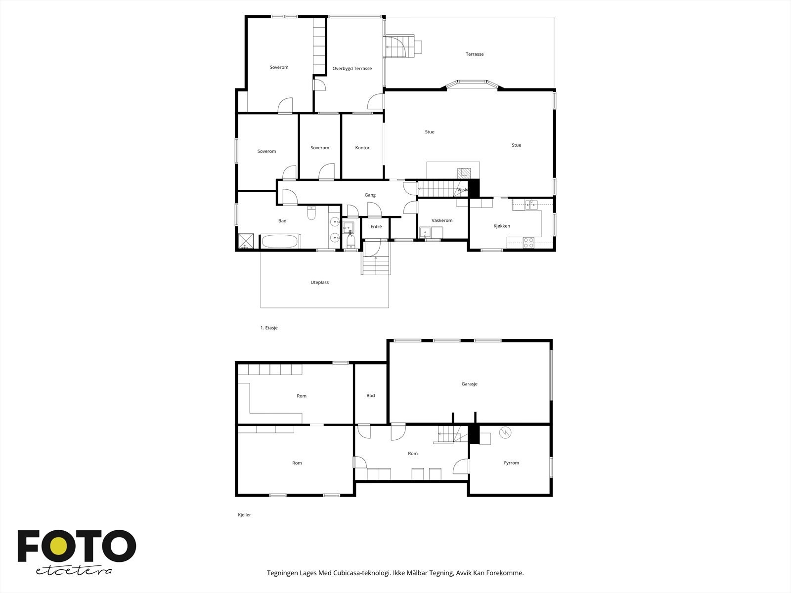Illustrert planskisse, Tornerudveien 8 Galleribilde