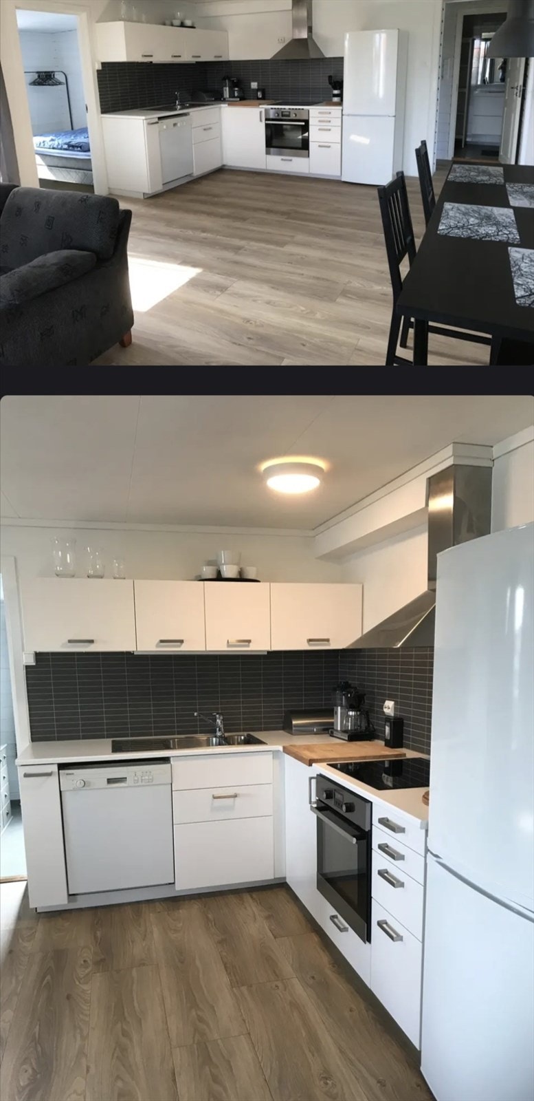 Pent kjøkken fra IKEA. Galleribilde