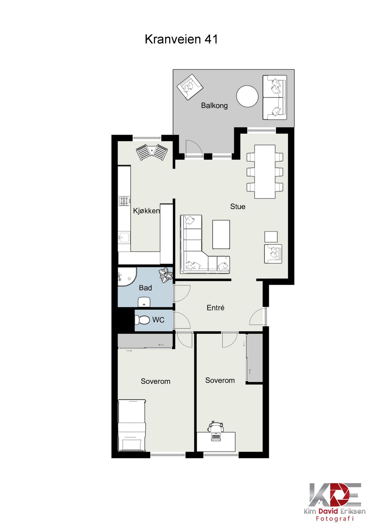 Plantegning - plantegningen er ikke målbar Galleribilde