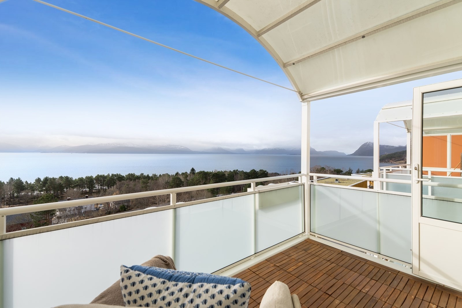 Her kan du nyte et vakkert panorama uten gjenboere. Galleribilde