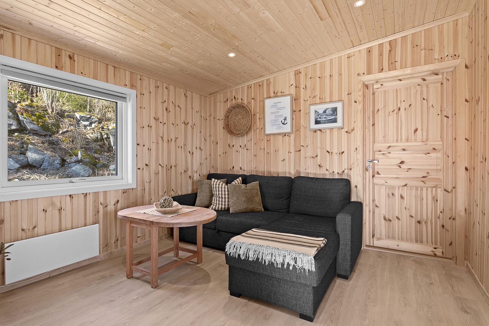 Ekstra stue i tilbygget. Galleribilde