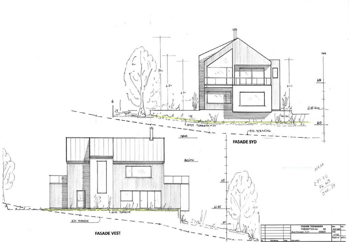 Fasade hus 2 Galleribilde