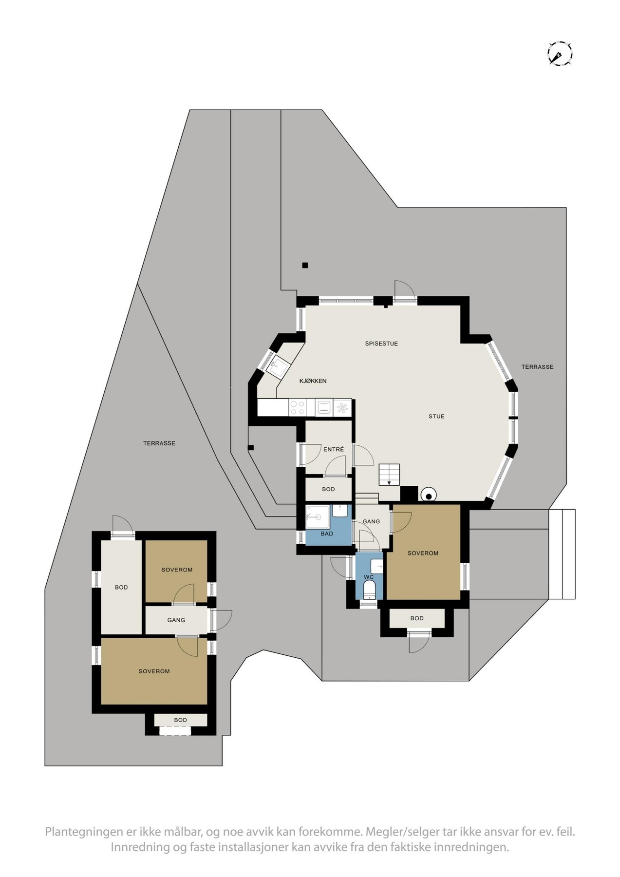 Plantegning Galleribilde