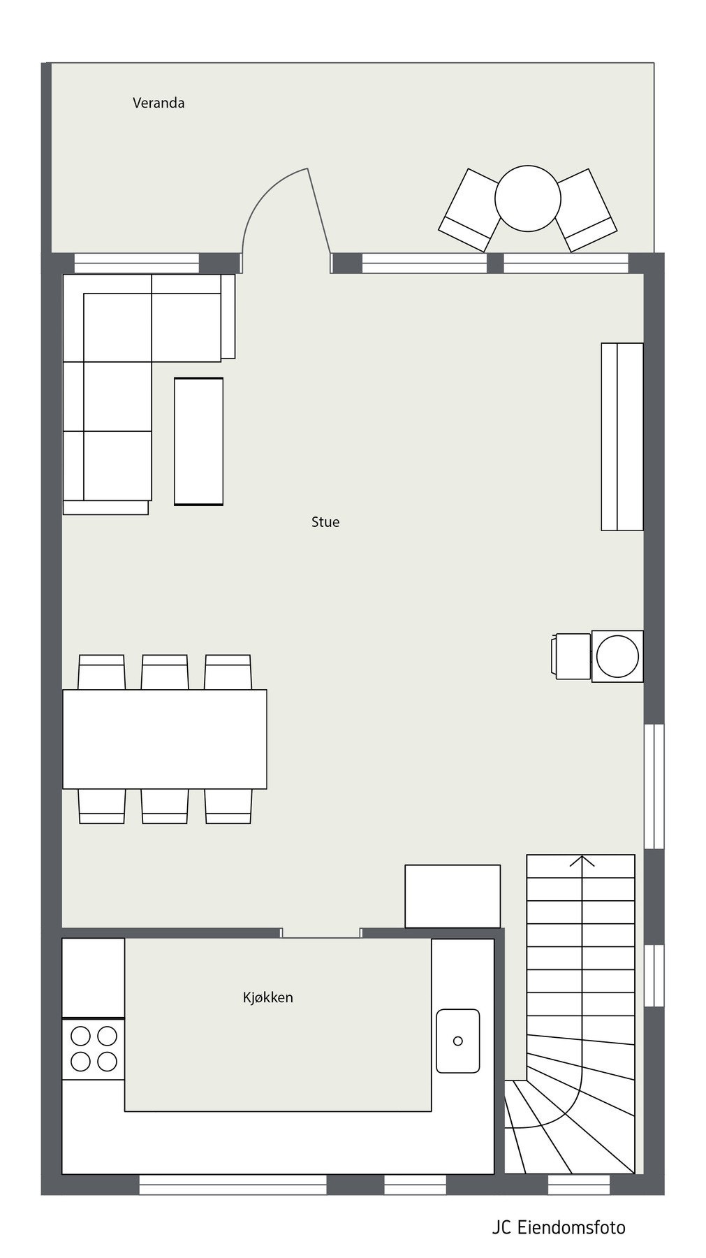 2d plantegning 2. etasje. Galleribilde