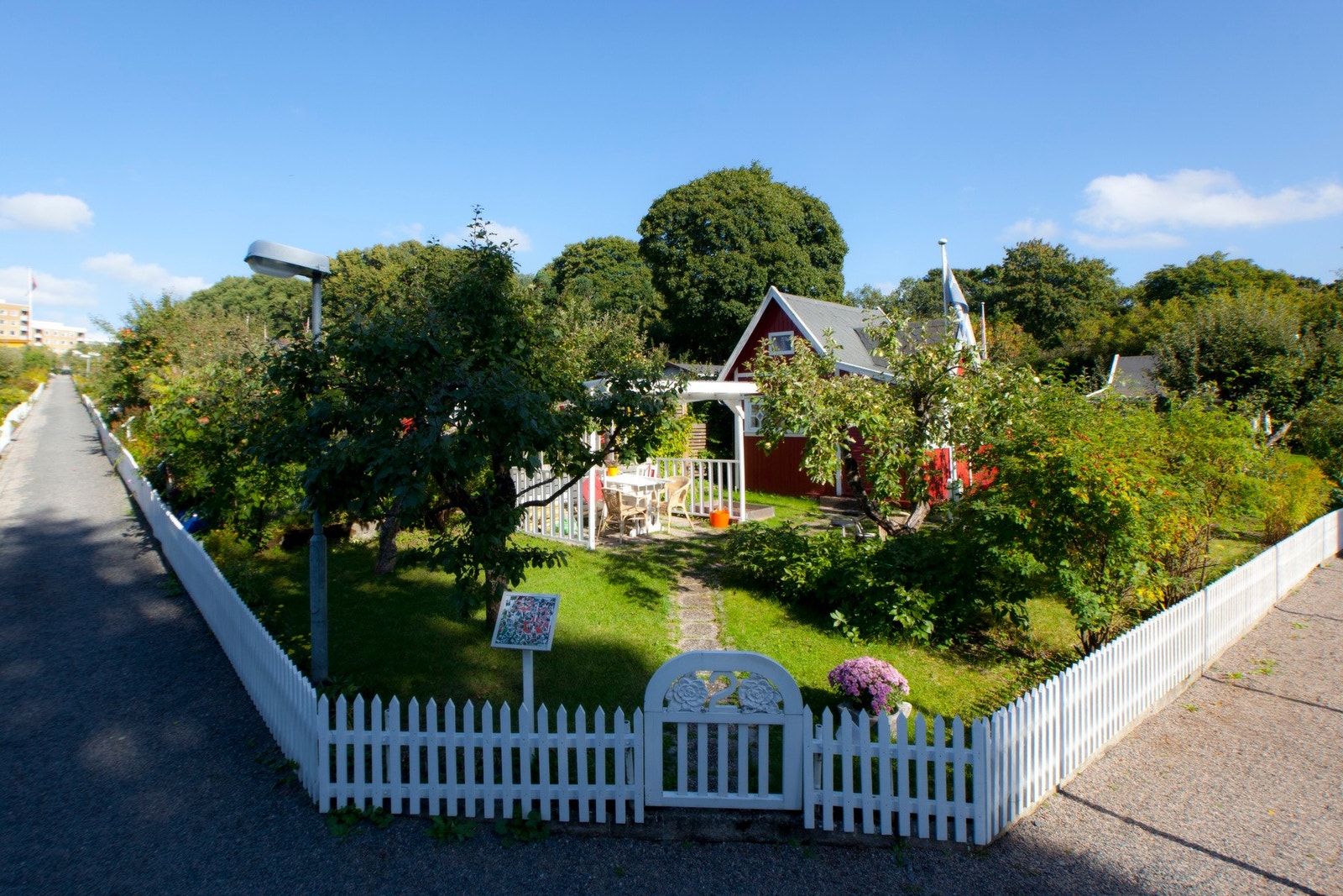 Like ved leiligheten finner du idylliske Hjemmets kolonihager Galleribilde