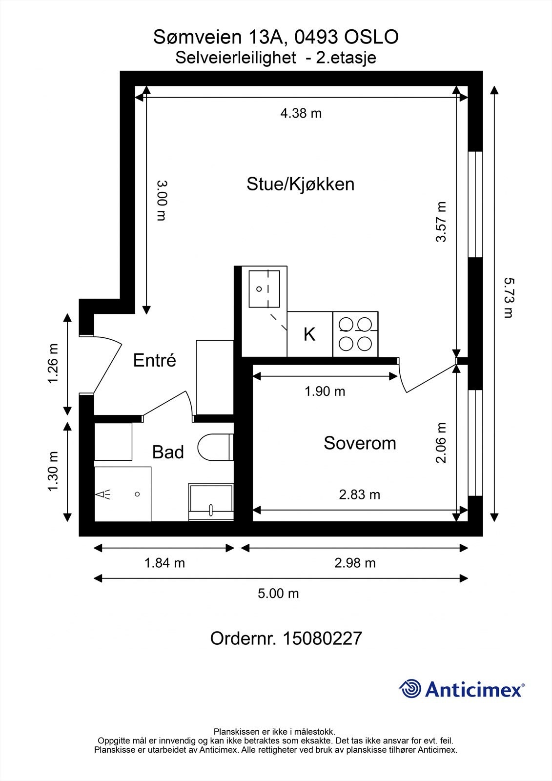 Plantegning. Galleribilde