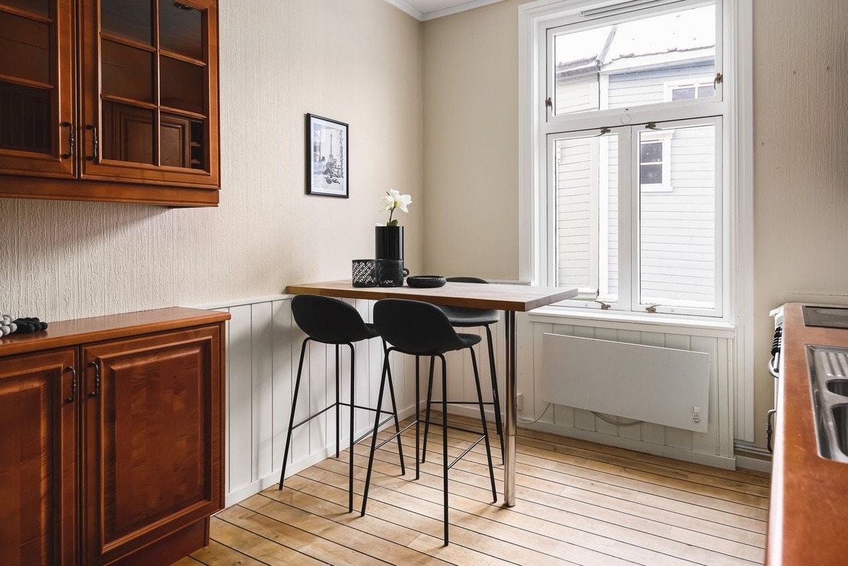 Spiseplass på kjøkken Galleribilde