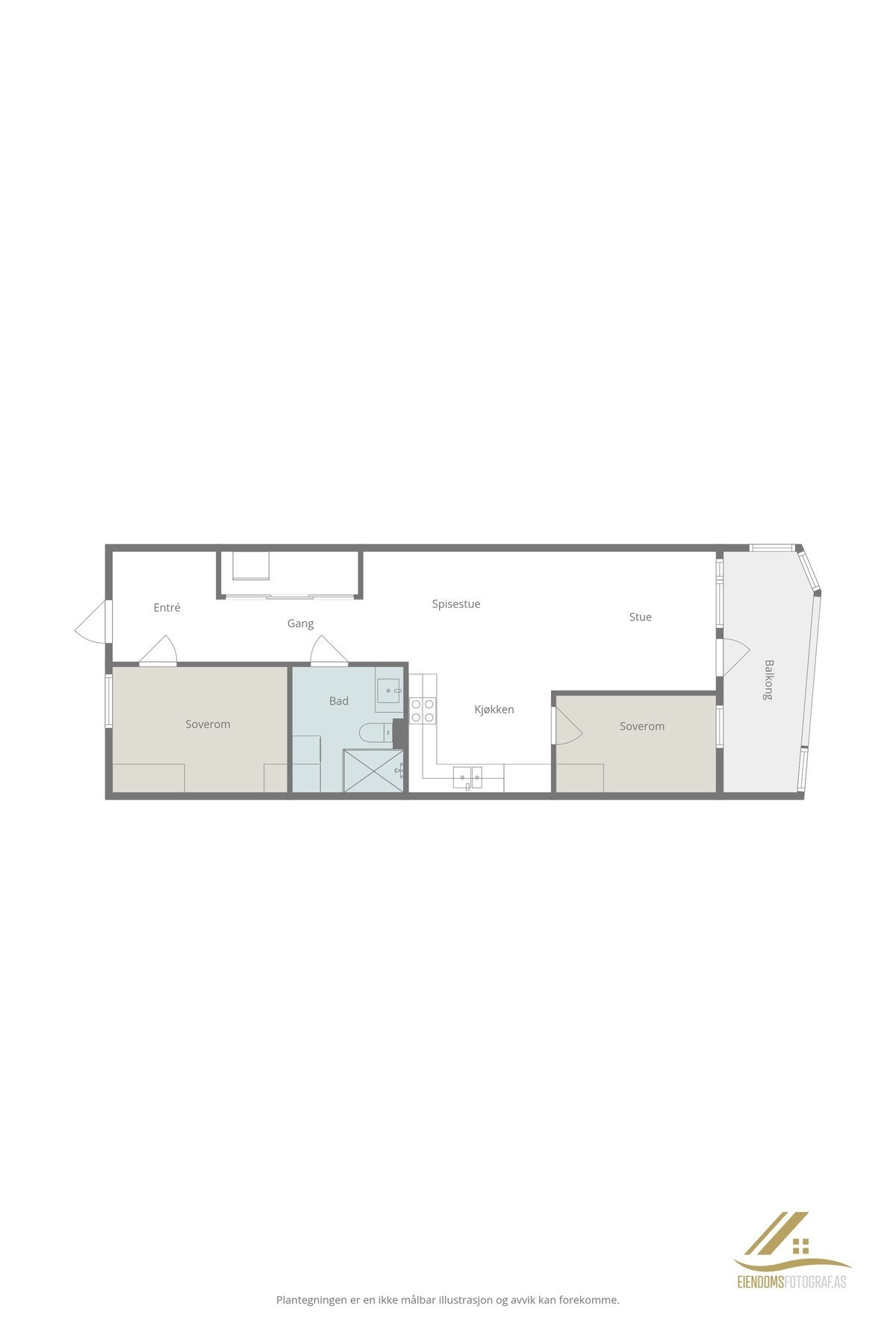 Planskisse. Galleribilde