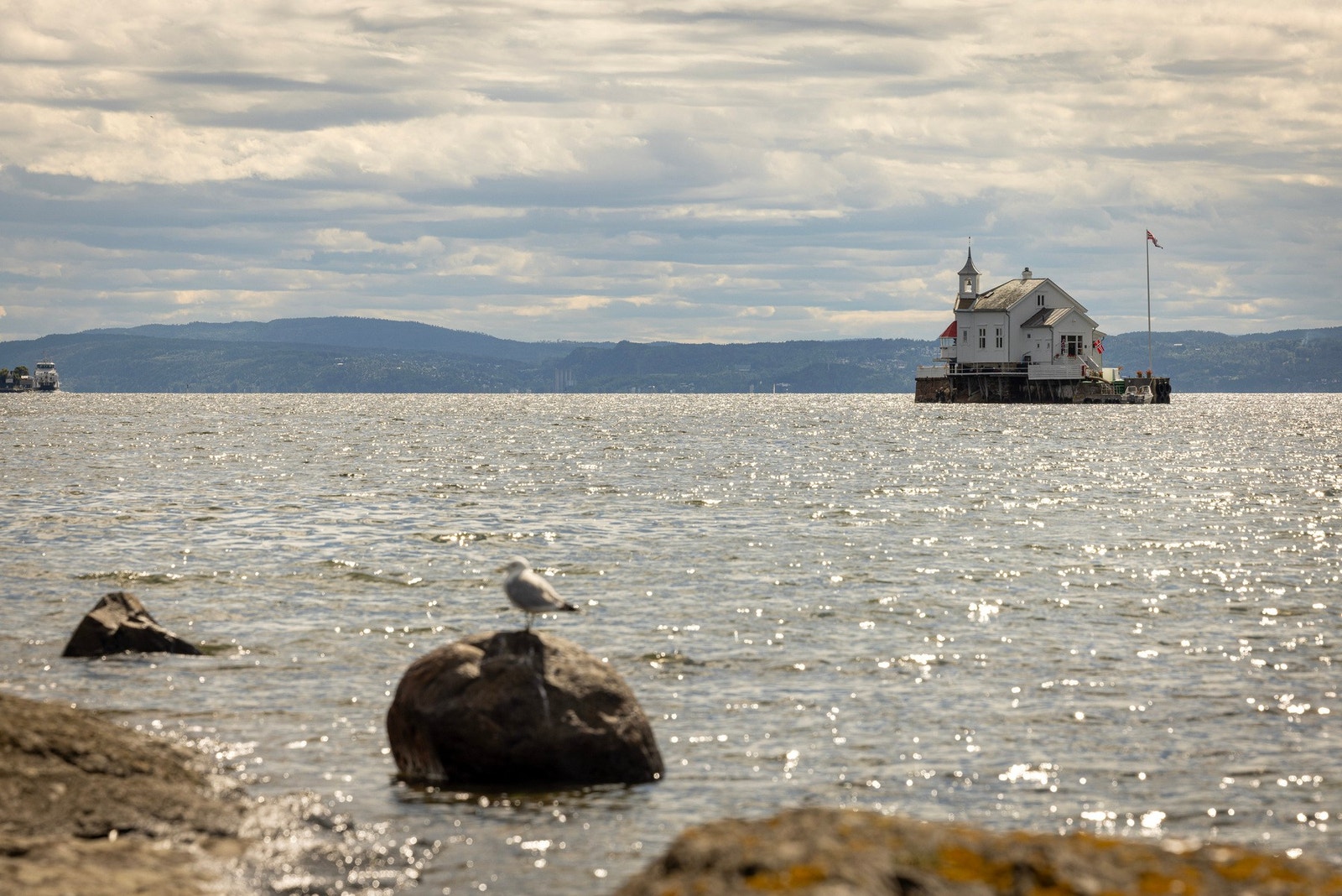 Dyna Fyr er et unikt selskapslokale lokalisert midt ute i Indre Oslofjord. Galleribilde