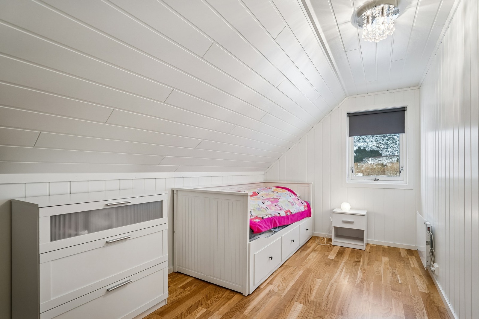 Soverom. Denne delen ble påbygget i 2013. Galleribilde