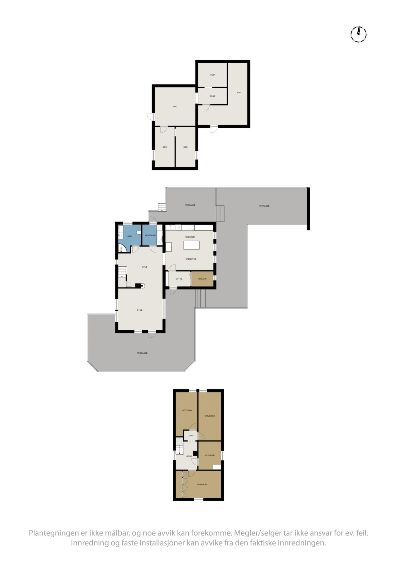 Planskisse oversikt. Galleribilde