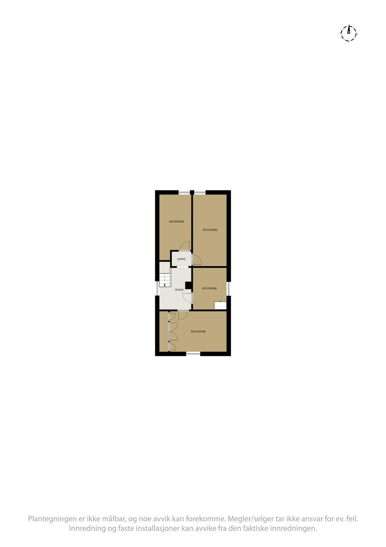 Planskisse loft Galleribilde