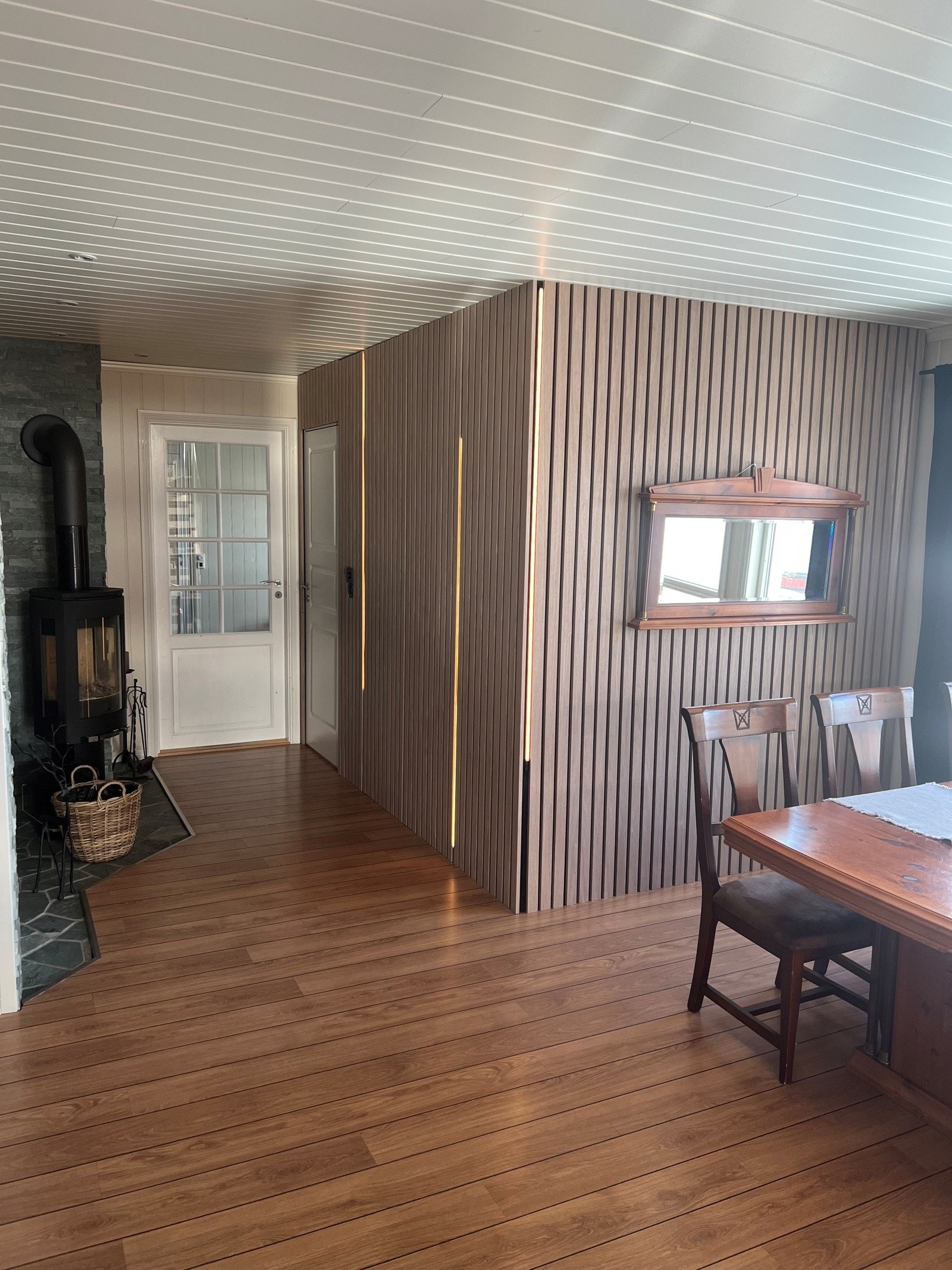 Slik ser det ut i dag med det nye soverommet! Galleribilde