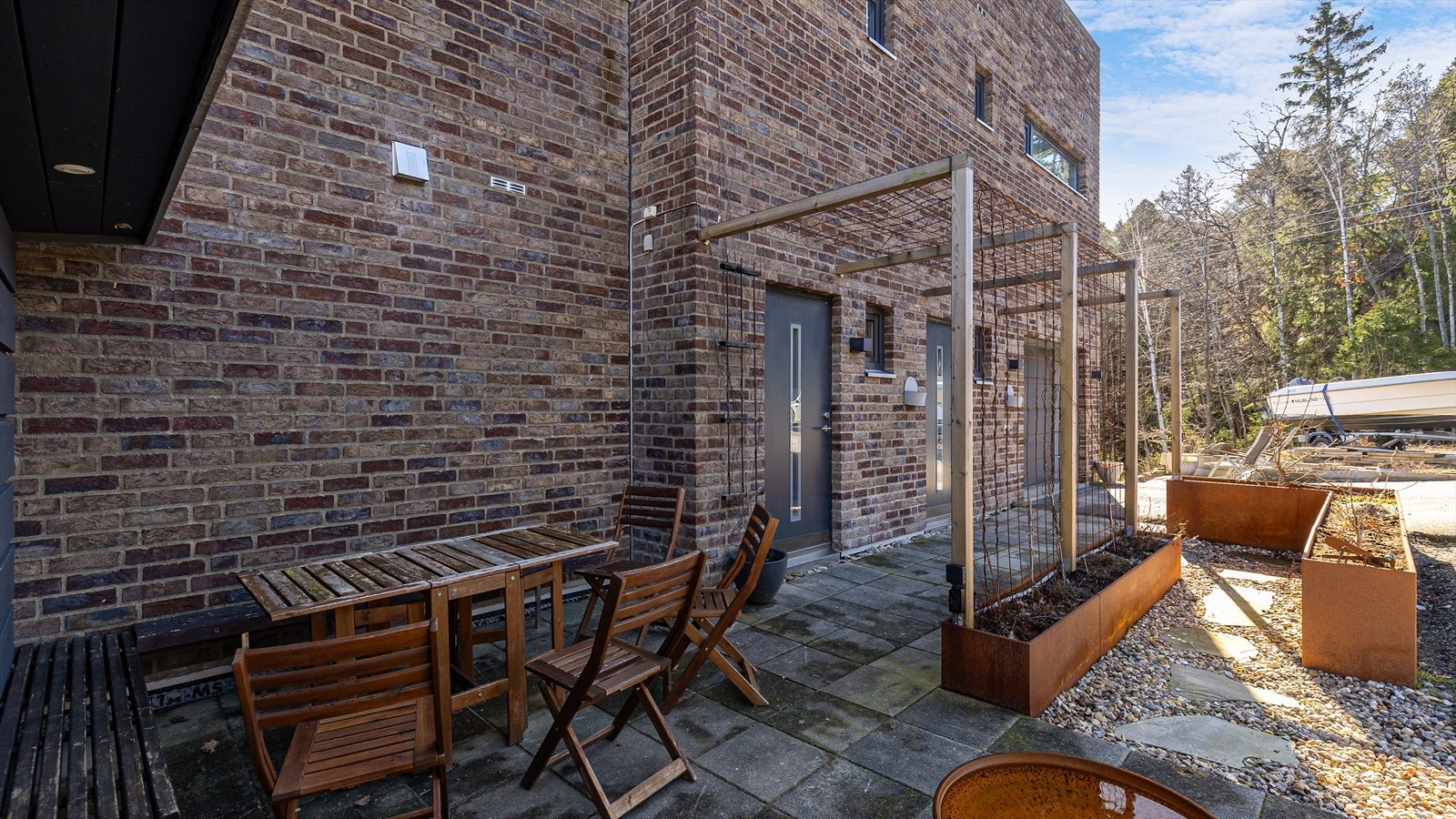 Flott og vedlikeholdsfri fasade i teglstein Galleribilde