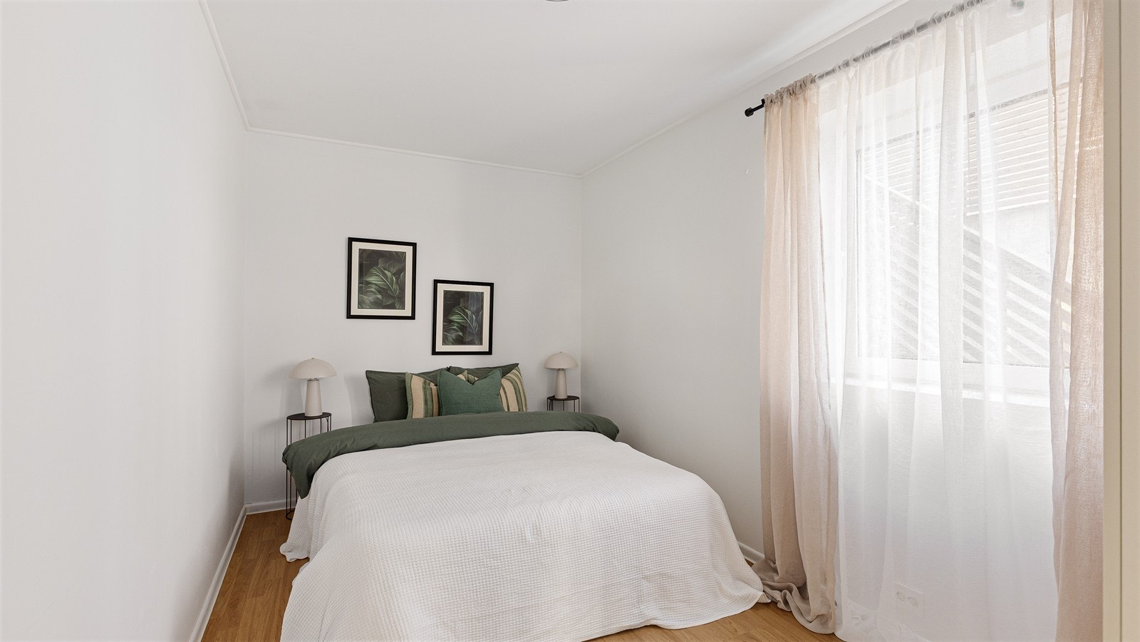 Soverom i utleiedel Galleribilde