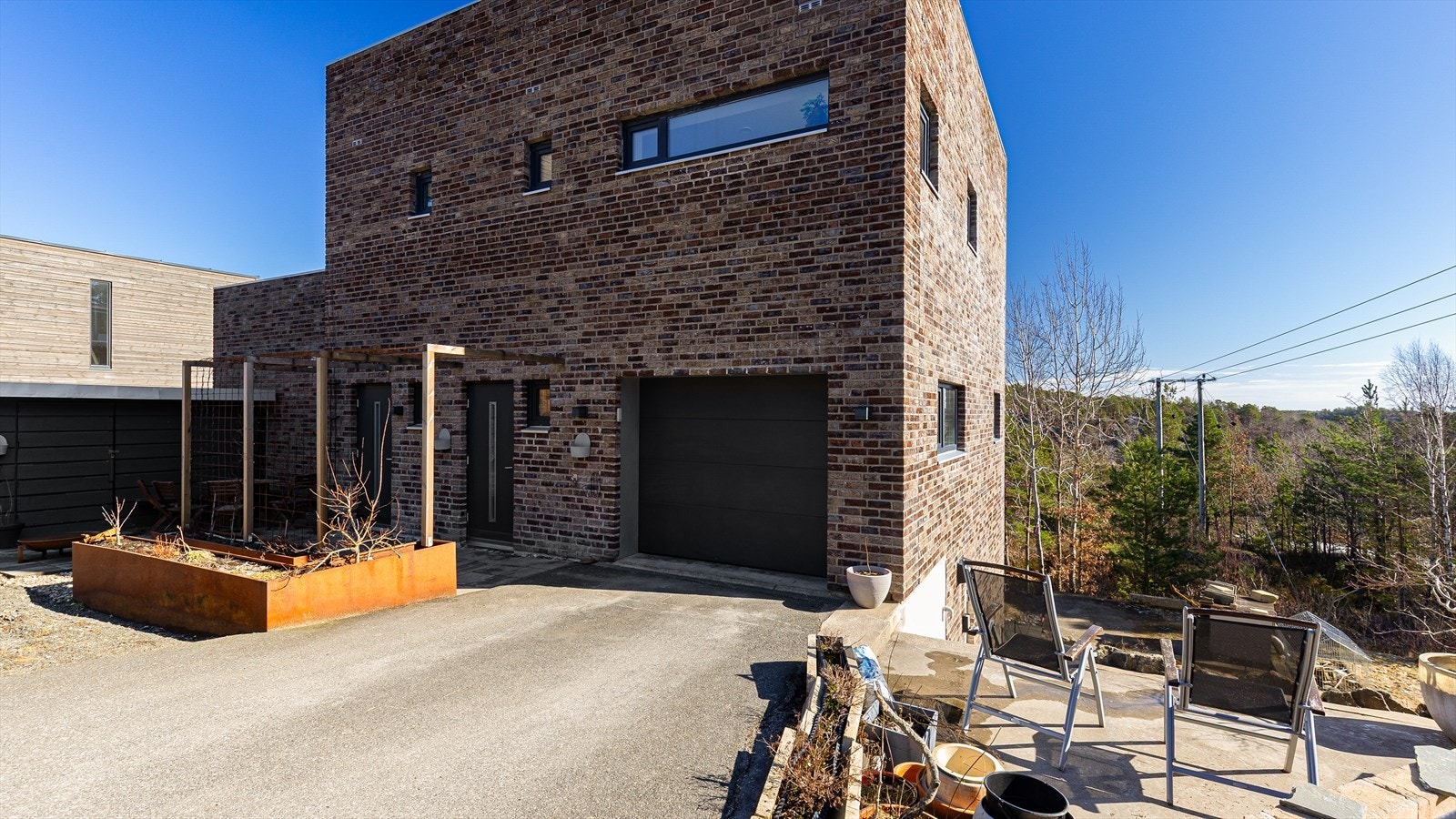 Hyggelig inngangsparti Galleribilde