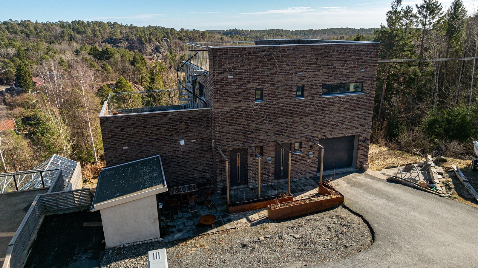 Integrert garasje Galleribilde