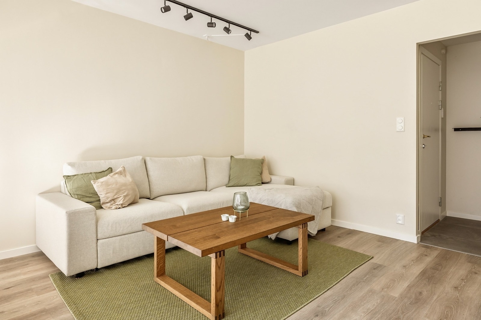 Leilighetens VVS-system ble oppgradert med rør-i-rør i 2021. Galleribilde