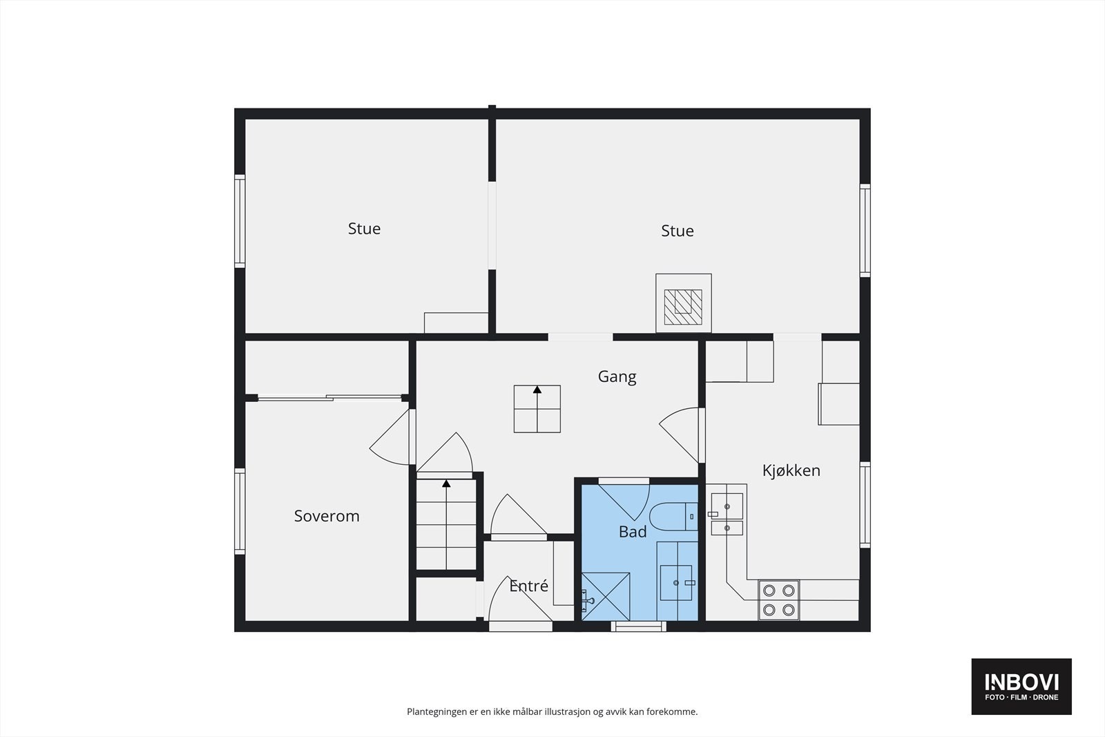 Plantegning | Hovedetasje Galleribilde
