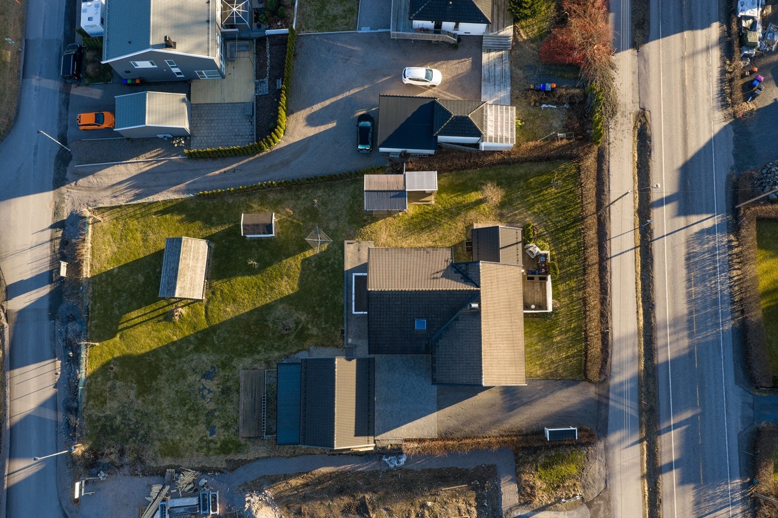 En skikkelig godt opparbeidet tomt med masse boltringsplass Galleribilde
