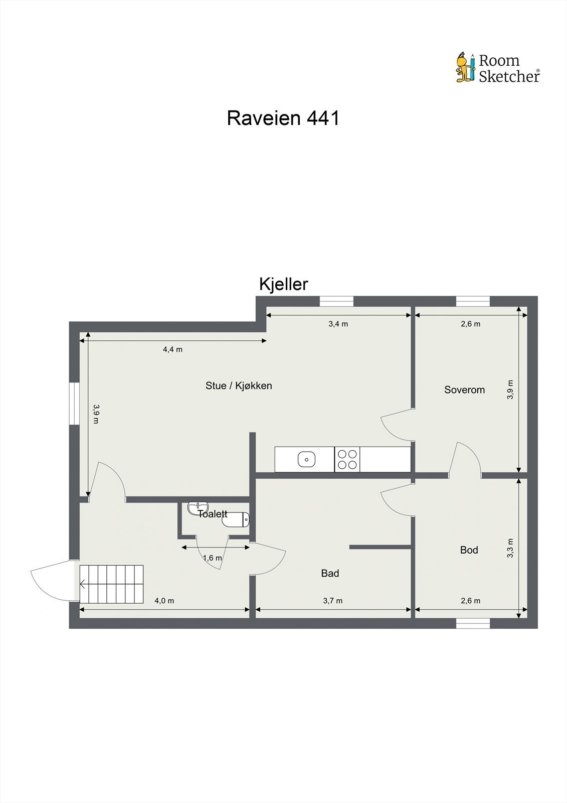 - Planskisse Kjeller - Galleribilde