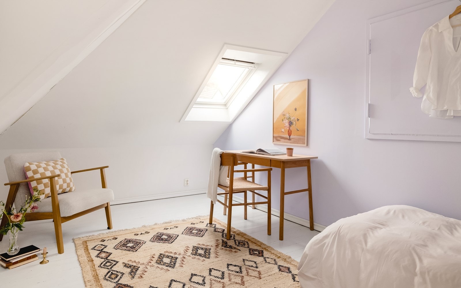 Etasjen har rømningsdør til nabobygg. Galleribilde