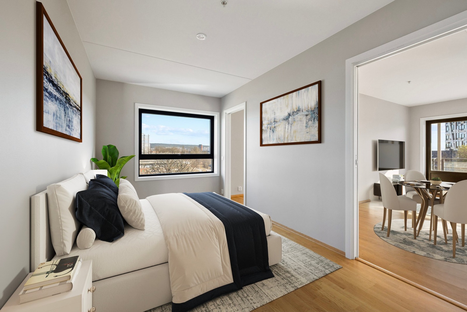 Hovedsoverom er av god størrrelse. Galleribilde