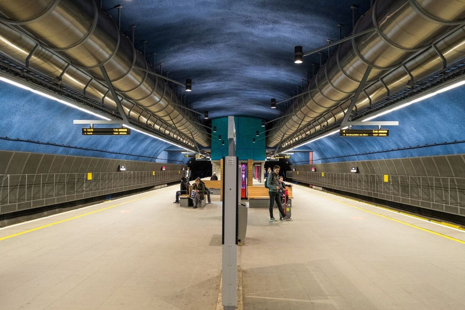 Løren t-bane stasjon er i kort gangavstand fra bolgien Galleribilde