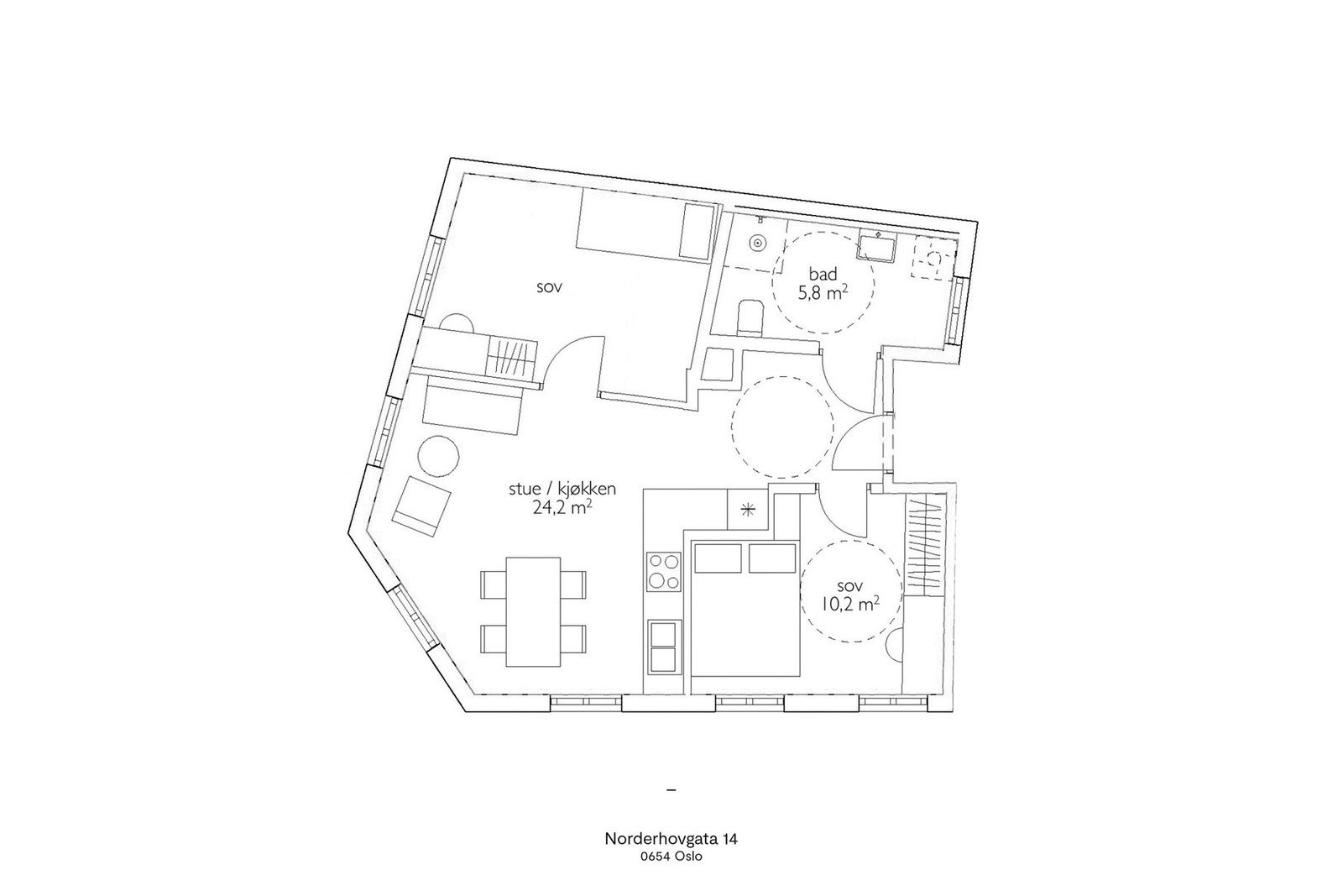 Plantegning. Galleribilde