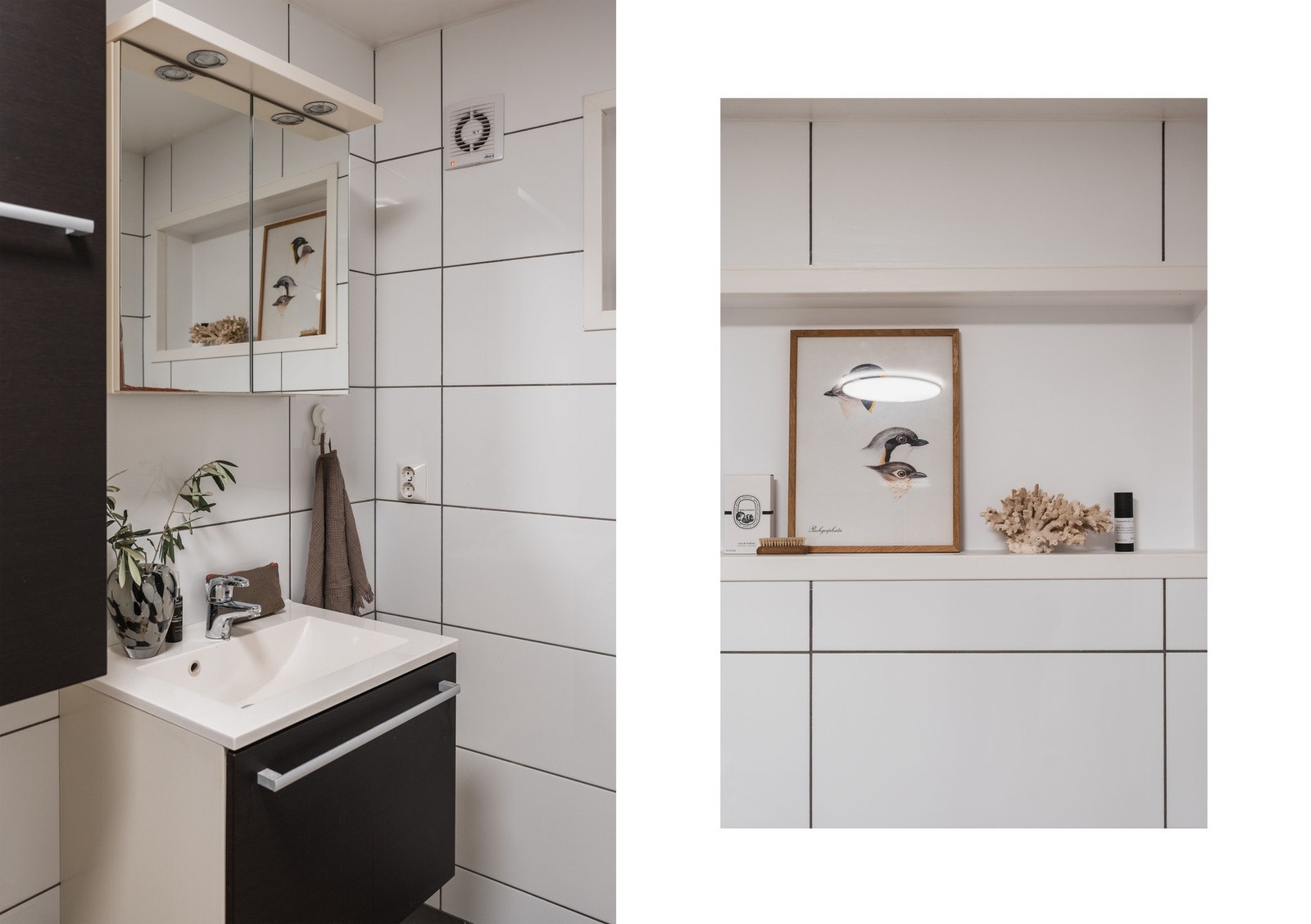 Det er også etablert opplegg for vaskemaskin på badet. Galleribilde