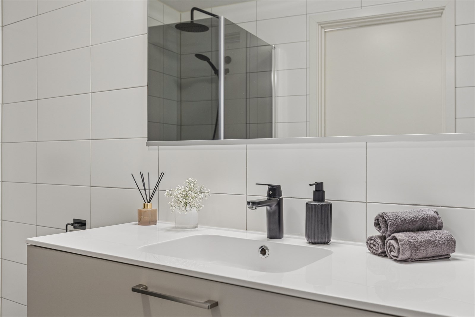 Moderne materialvalg. Galleribilde