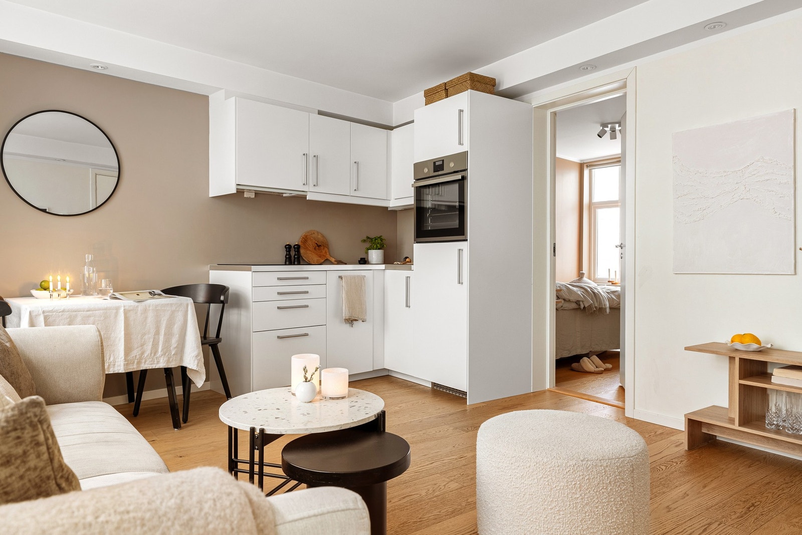 En svært arealeffektiv leilighet med alt du trenger på 32 kvm! Galleribilde