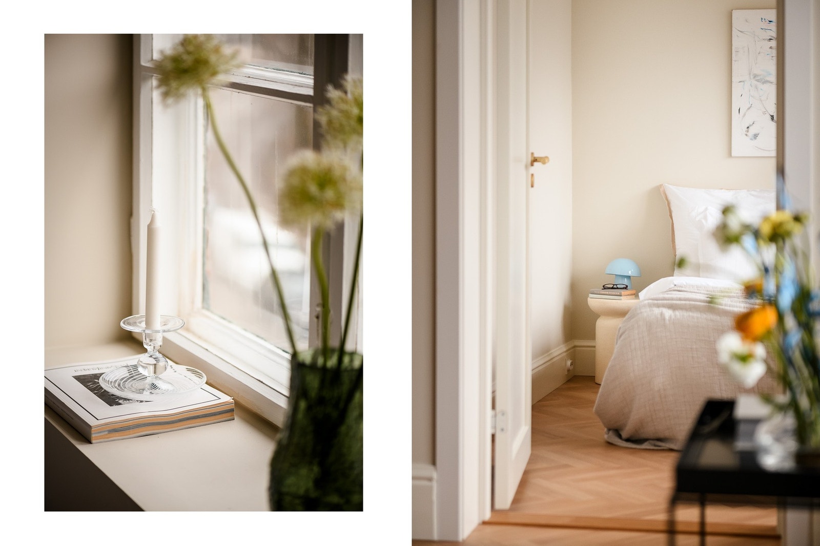 Inngang til hovedsoverom fra stuen. Galleribilde